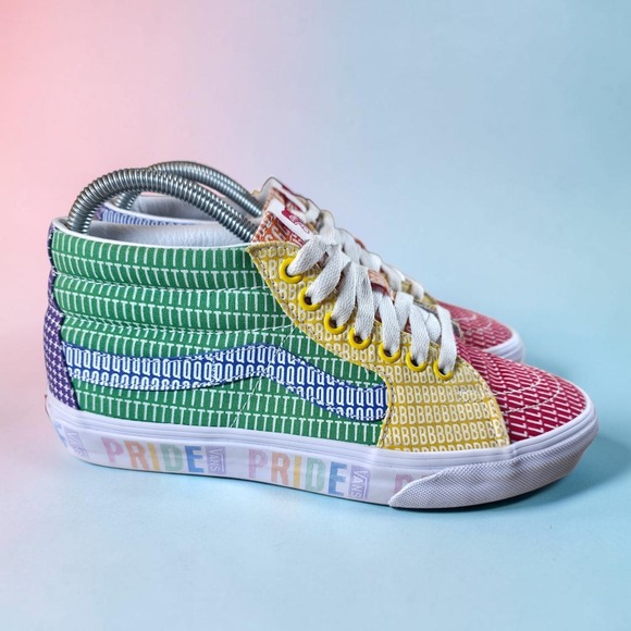 Vans Other - Vans SK8 Hi Pride Skateboarding Shoes Men's Size 6.5 / Womens Size 8